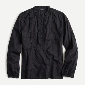 J. Crew Black Blouse